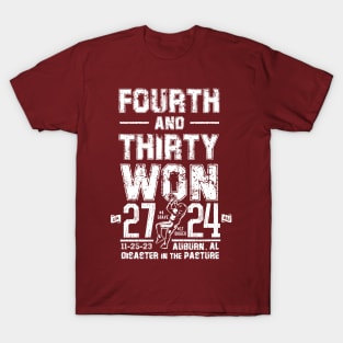 FOURTH AND THIRTY WON T-Shirt